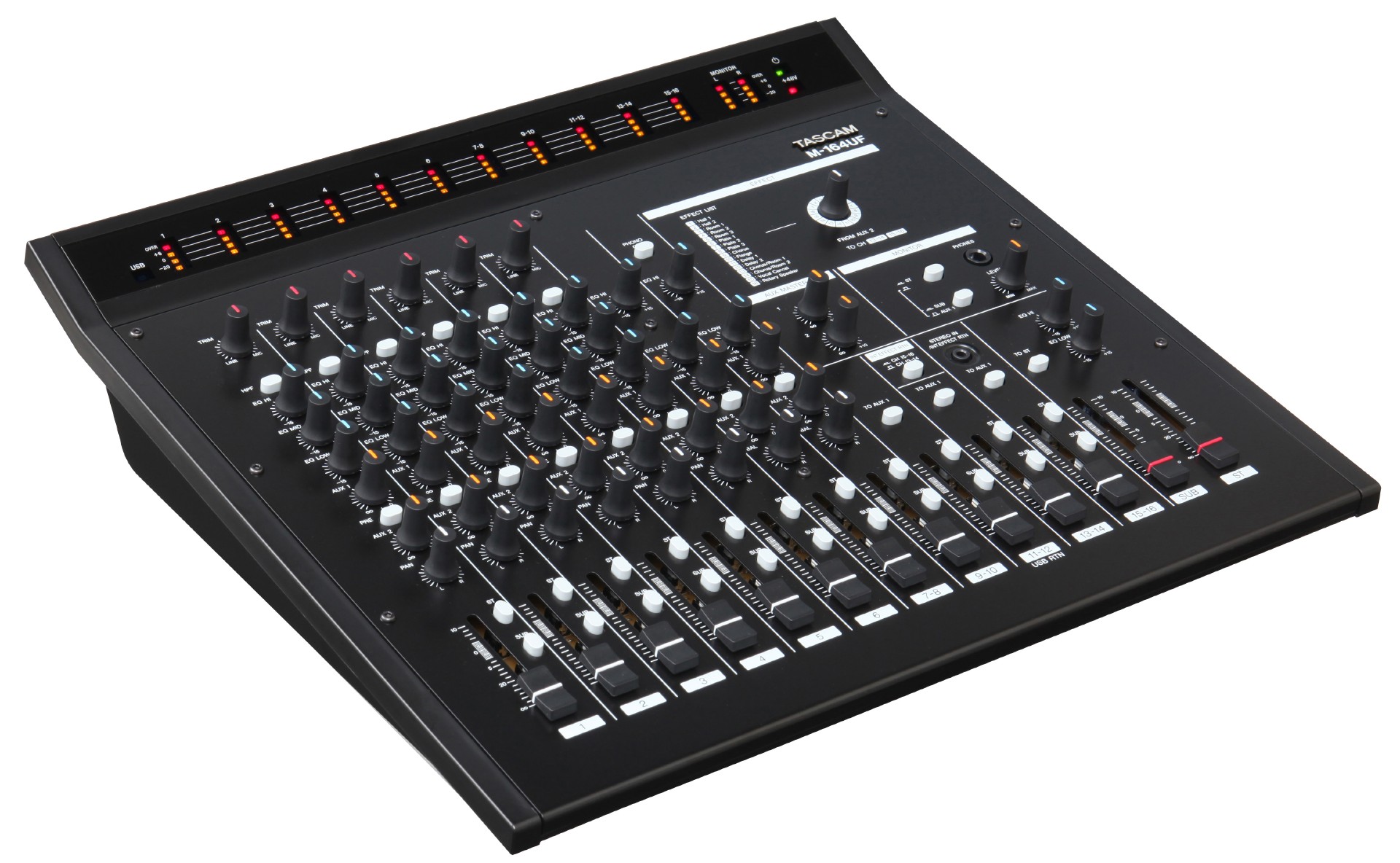 M-164UF | 16チャンネルアナログミキサー | TASCAM(日本)