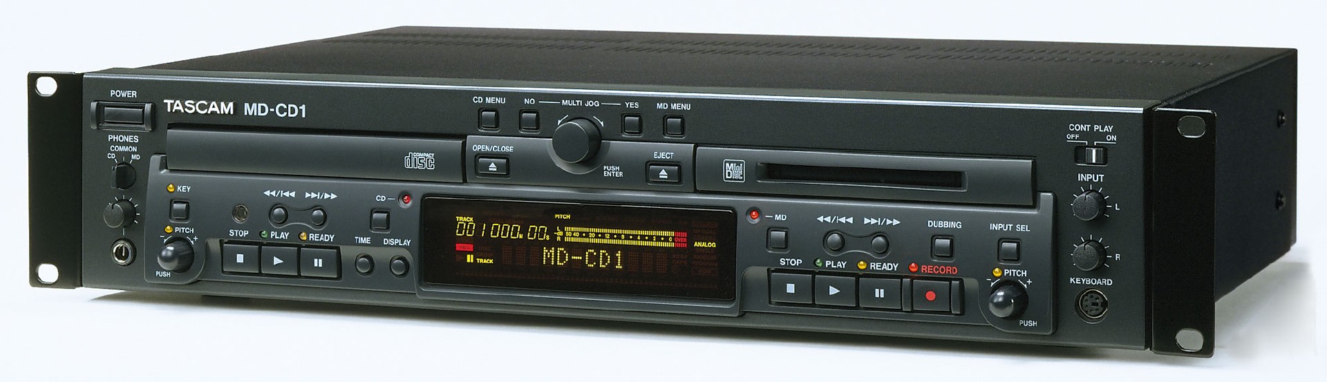 MD-CD1 | CD PLAYER / MD RECORDER | TASCAM(日本)