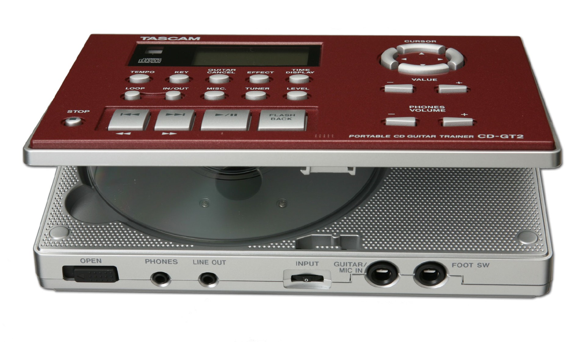 CD-GT2 | ポータブル CDギタートレーナー | TASCAM (日本)