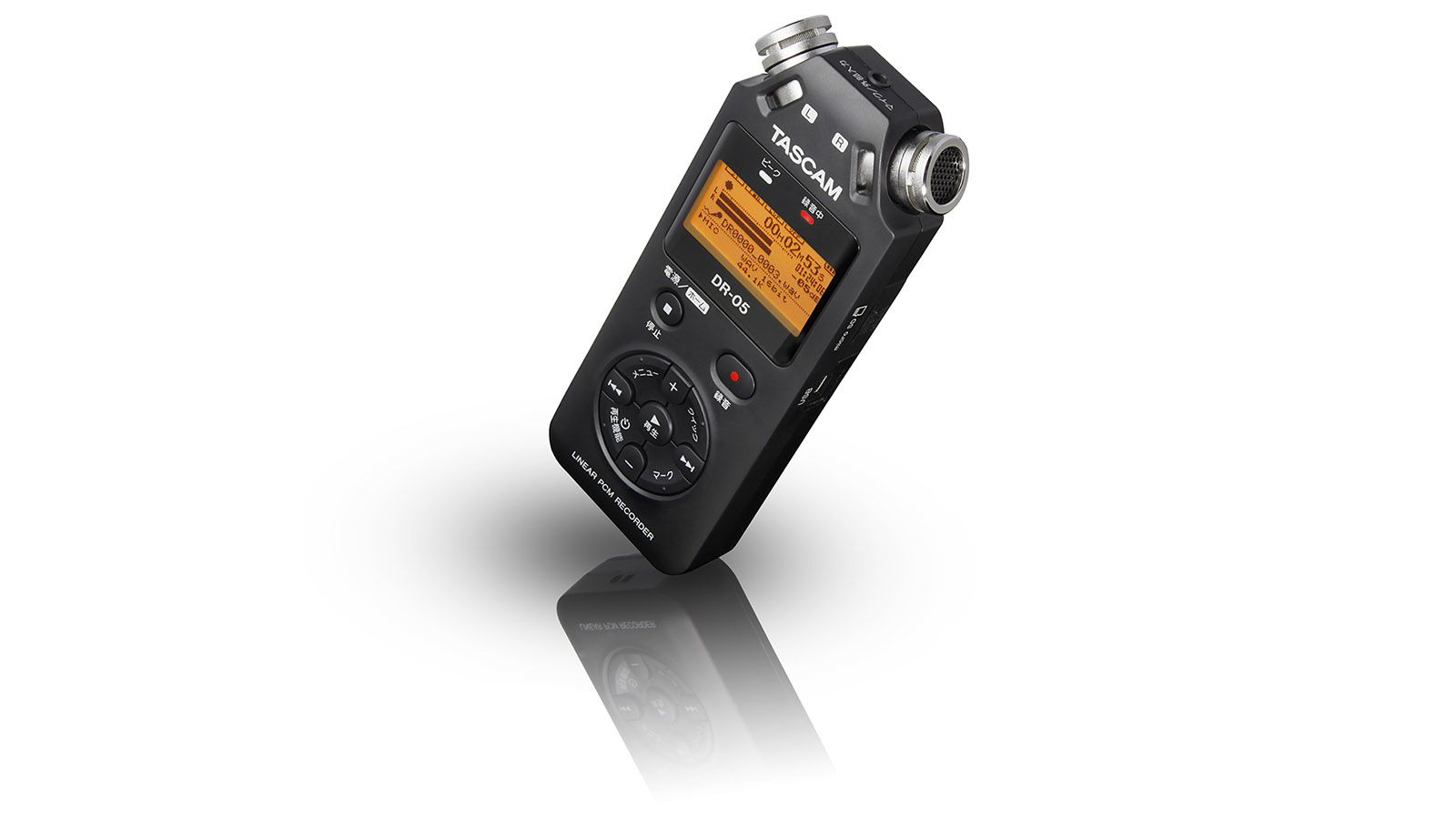 DR-05 | リニアPCMレコーダー | TASCAM (日本)