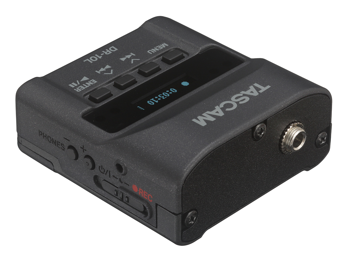 DR-10L | ピンマイク付き小型オーディオレコーダー | TASCAM(日本)