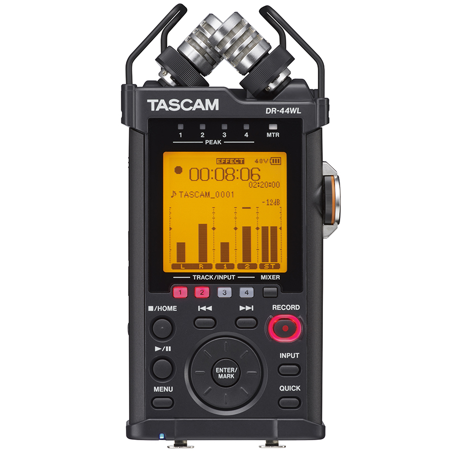 DR-44WL | Portable Handheld Recorder with Wi-Fi | TASCAM