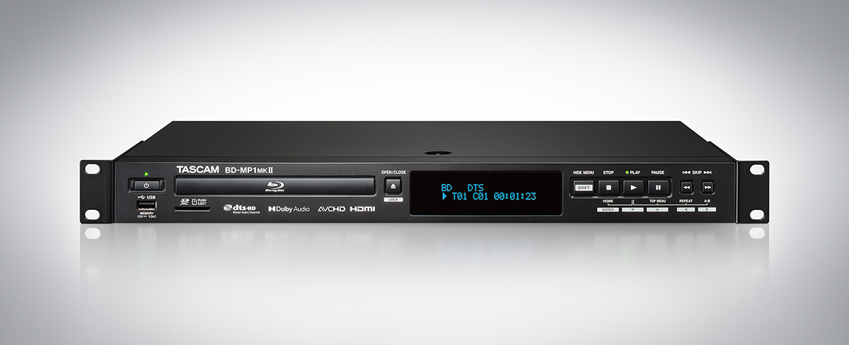 BD-MP1MKII | ブルーレイ/DVD/CD/SDカード/USBメモリ対応コンパクト