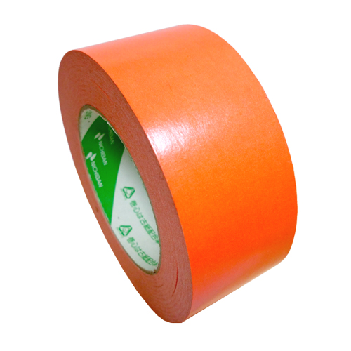 カラフル・梱包】ニュークラフトテープ No.305C オレンジ 1巻 ｜ たわらや