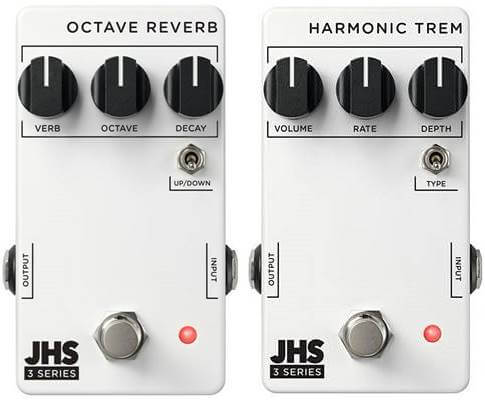 JHS Pedalsの3 SeriesにOCTAVE REVERBとHARMONIC TREMが追加 | エレキ