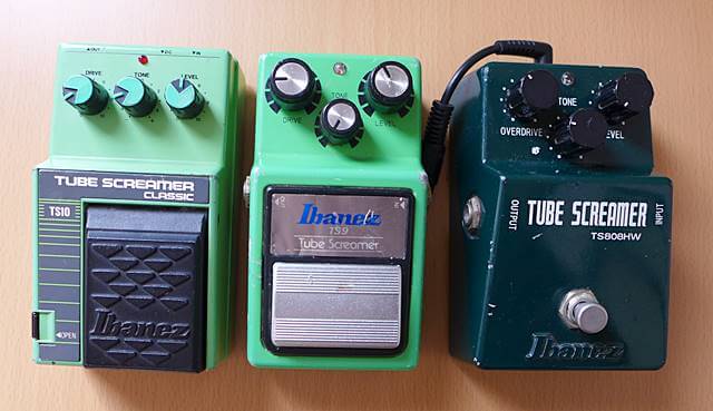 比較レビュー～80年代のオリジナル・チューブスクリーマー Ibanez TS10