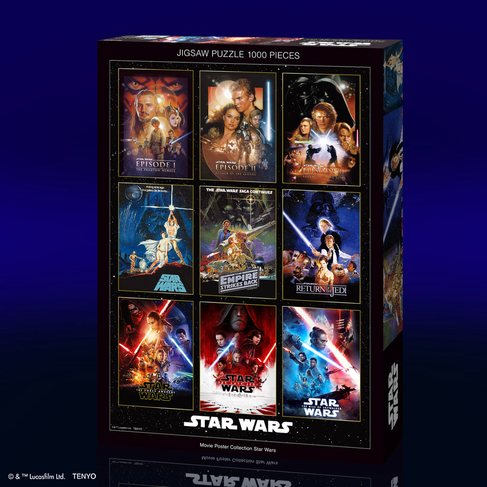 ジグソーパズル 1000ピース 「Movie Poster Collection Star Wars」 W