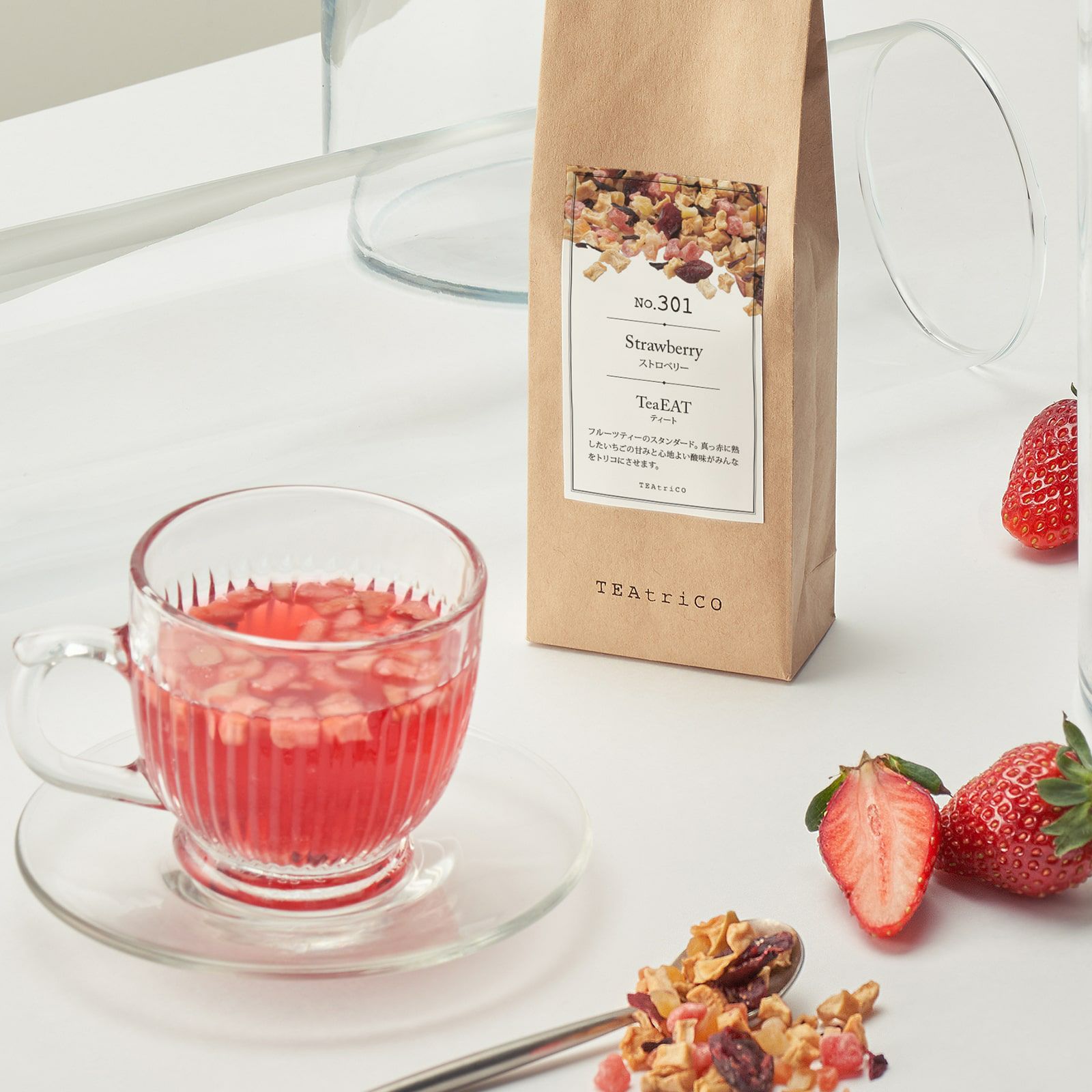 ティートリコ 信州蜜りんご 500g＋ブルーベリー50g ティート 信州蜜