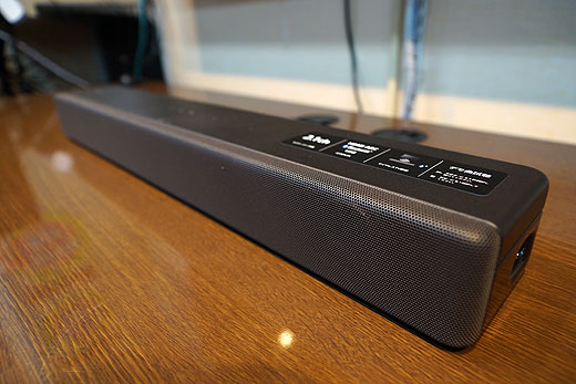 レビュー】サブウーファー内蔵サウンドバー『HT-S200F』店頭展示