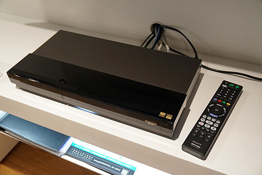 レビュー】ソニーBDレコーダー2018年モデル『BDZ-FT3000』実機展示