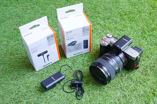 レビュー】Vlog撮影の定番ワイヤレスマイク『ECM-W2BT』実機レポート