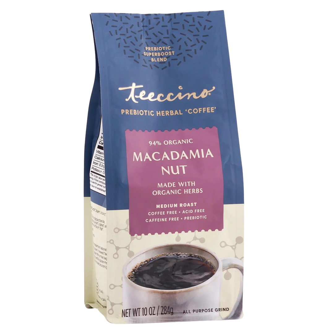 Macadamia Nut Prebiotic Herbal Coffee – Teeccino