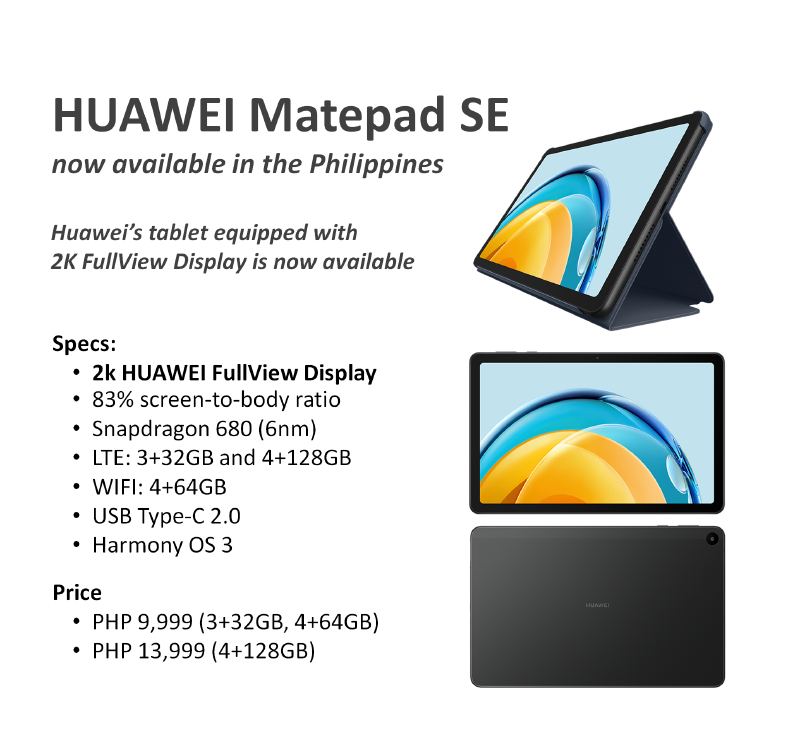 Huawei Matepad SE 10.4