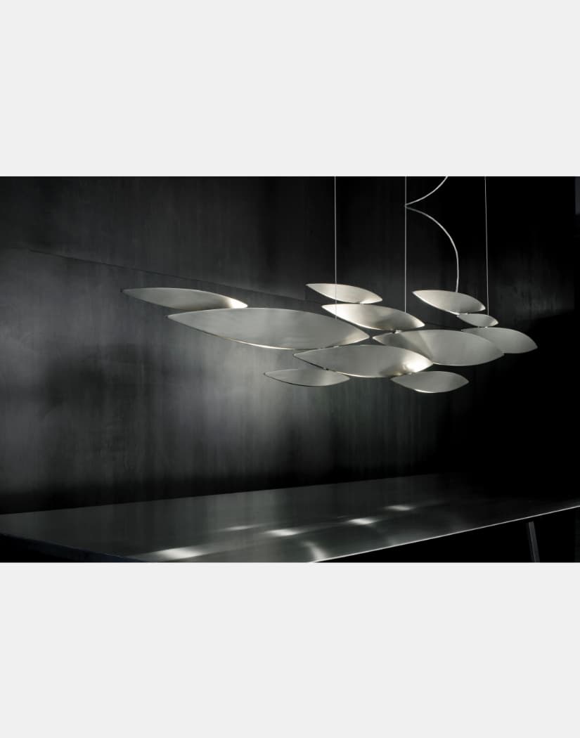 Terzani I lucci argentati linear chandelier – Terzani Usa Shop