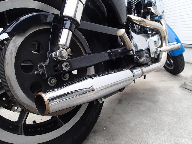 ハーレー スポーツスター用ブラスマフラーのインナーサイレンサーを