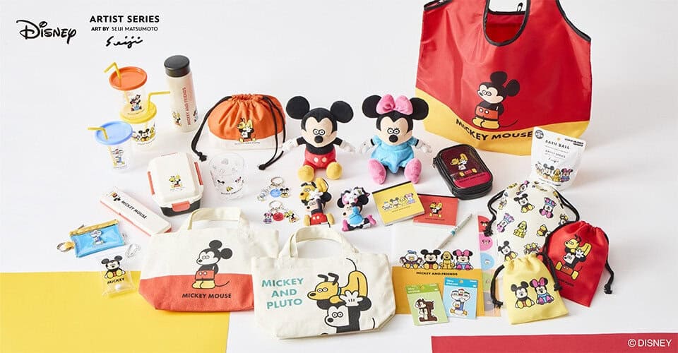 Mickey and Friends Artist Series by Seiji Matsumoto at one