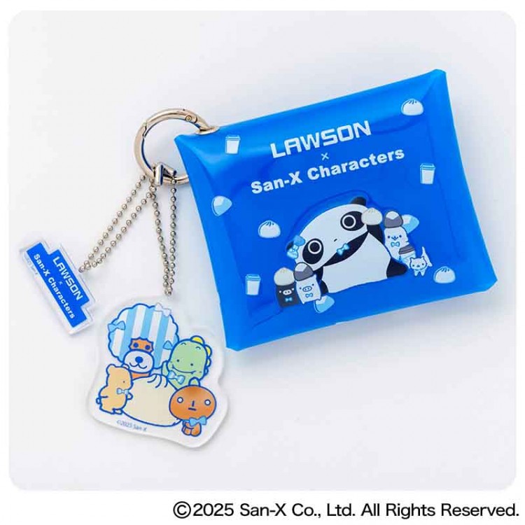LAWSON×San-X Characters チャーム付きクリアポーチBOOK オールスター