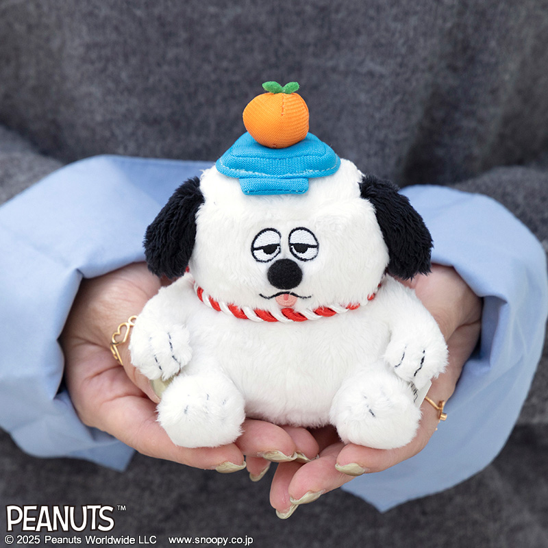 SNOOPY'S BROTHER OLAF 鏡餅オラフのぬいぐるみチャーム BOOK│宝島社