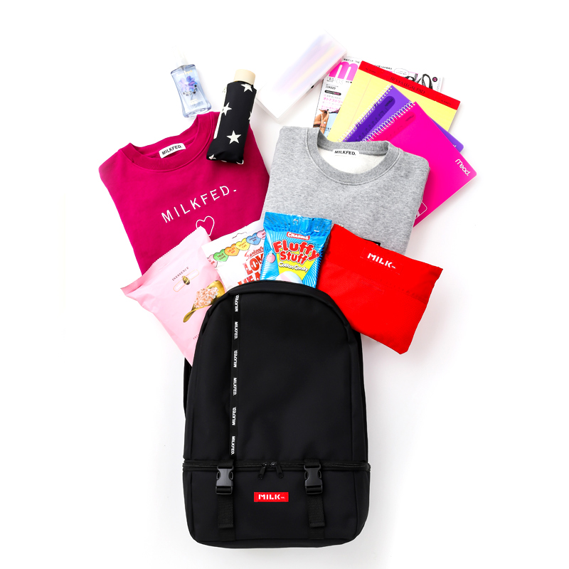 MILKFED. LOGO TAPE BACKPACK BOOK RED ver. │宝島社の通販 宝島