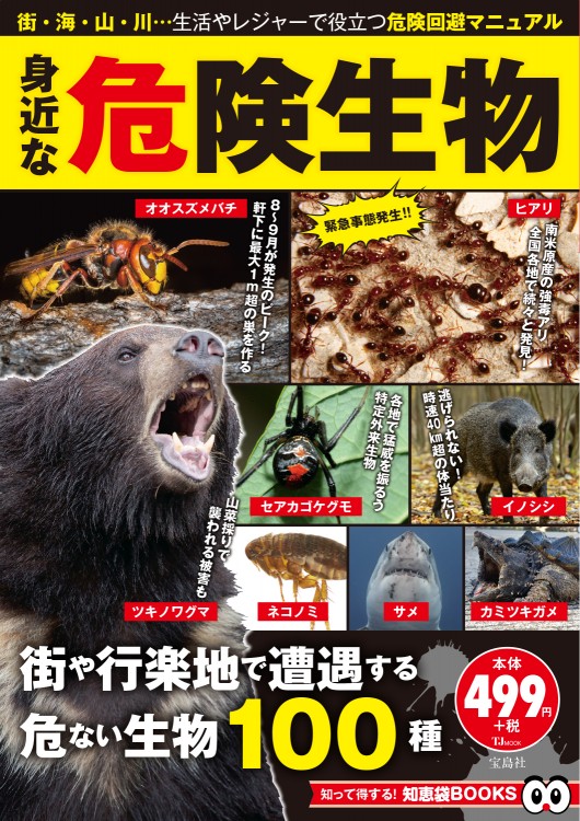 身近な危険生物│宝島社の通販 宝島チャンネル