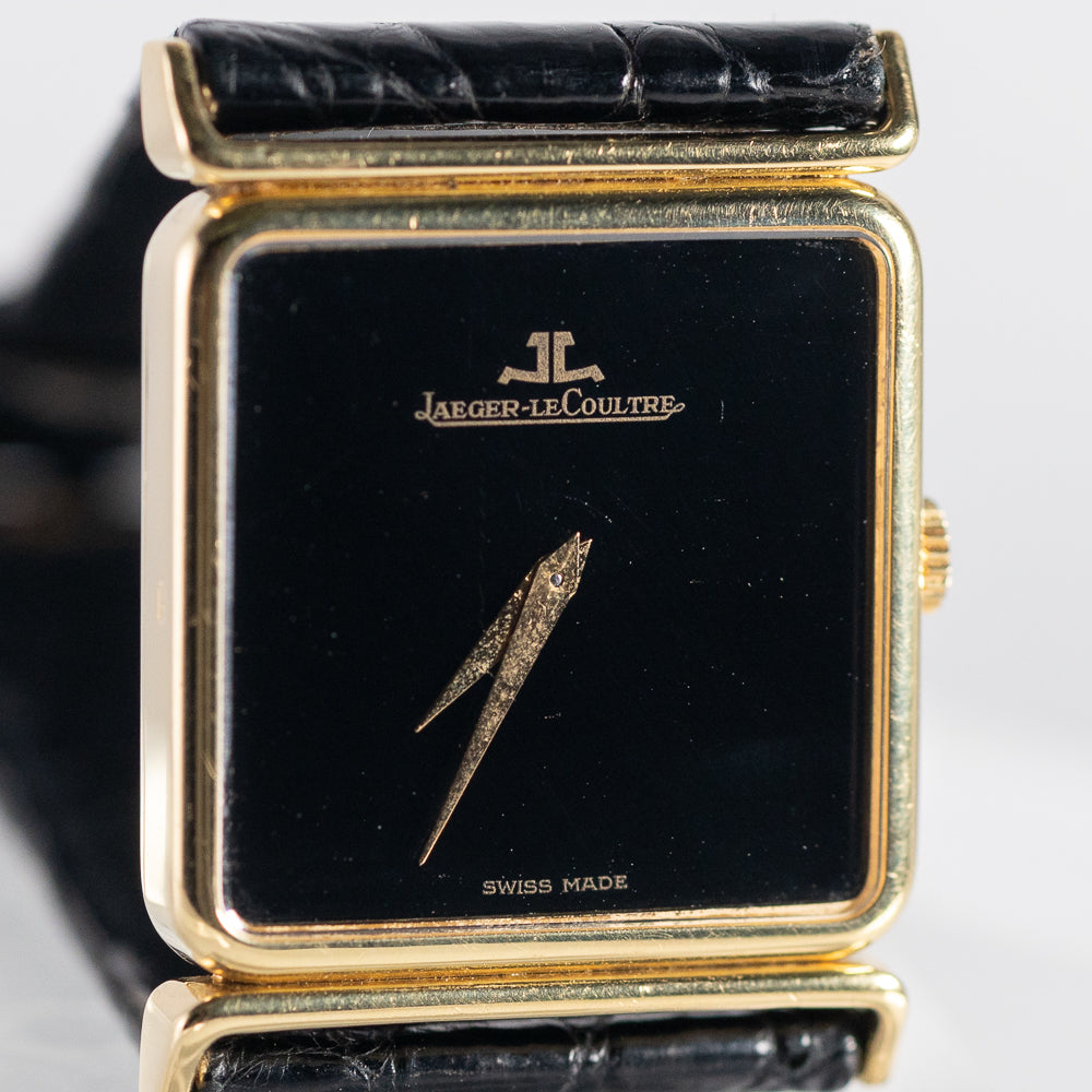 JAEGER LECOULTRE Ref.9225-21 ONYX DIAL – TIMEANAGRAM