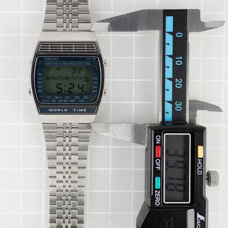 SEIKO world time digital Ref.A239-502A – TIMEANAGRAM