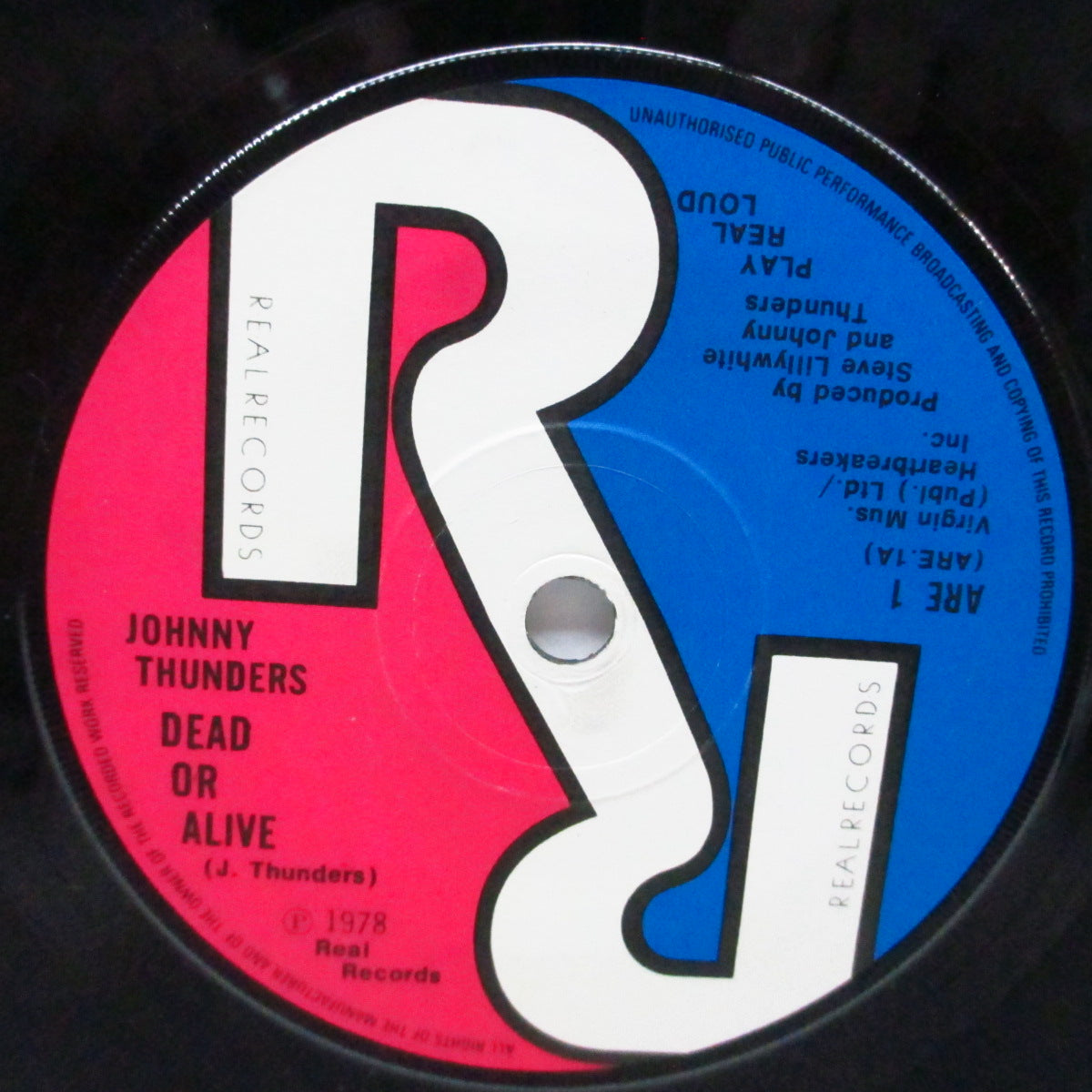 JOHNNY THUNDERS (ジョニー・サンダース) - Dead Or Alive / Downtown