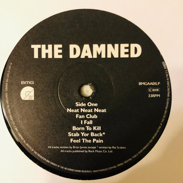DAMNED, THE (ザ・ダムド) - Damned Damned Damned (EU 限定