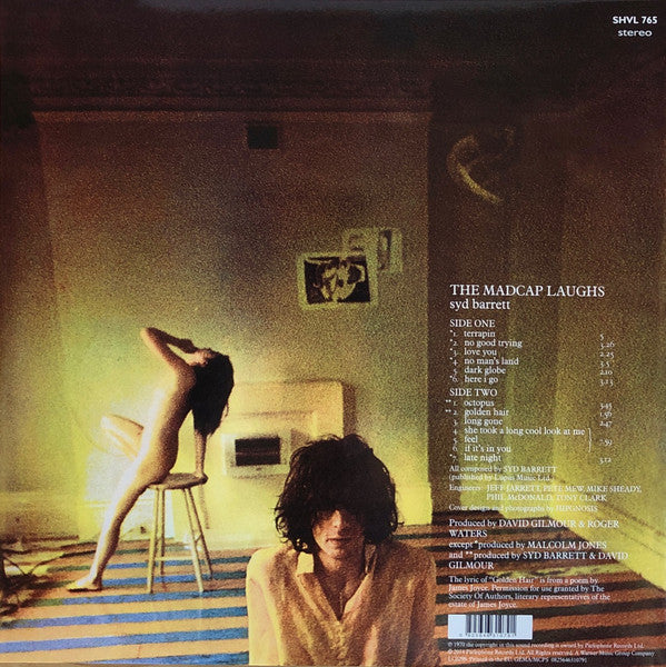 SYD BARRETT (シド・バレット) - The Madcap Laughs (EU 限定復刻再発