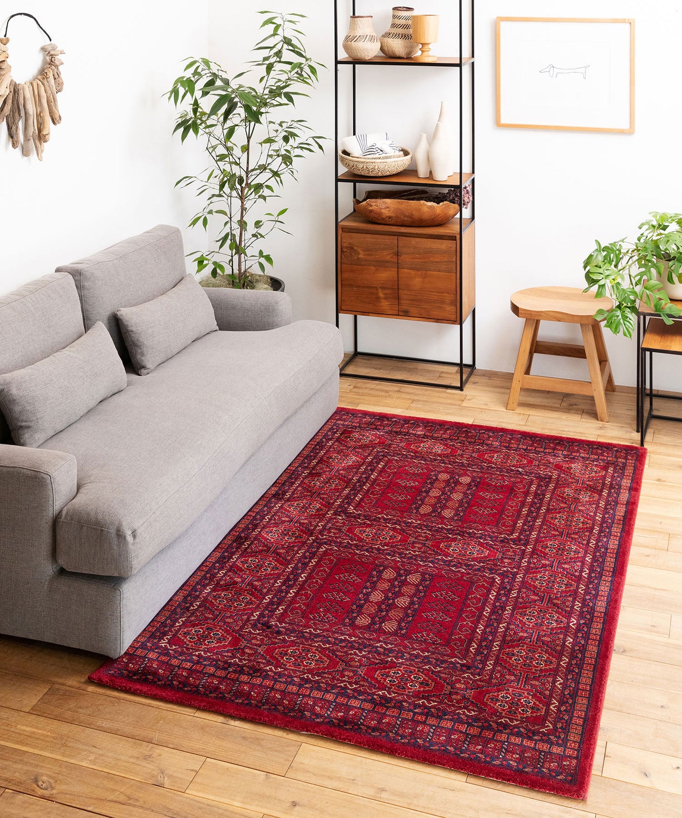 RugRu（ラグル）ALANAY RUG 1330×1950mm｜高品質な機械織りラグ
