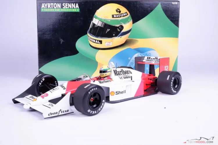 ☆1/12 Mclaren MP4/4 Ayrton Senna RACING CAR COLLECTION 1:18