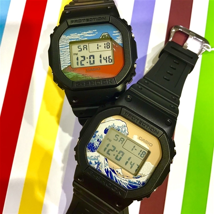 G-SHOCK】葛飾北斎 「富嶽三十六景」シリーズ - チックタックなんば