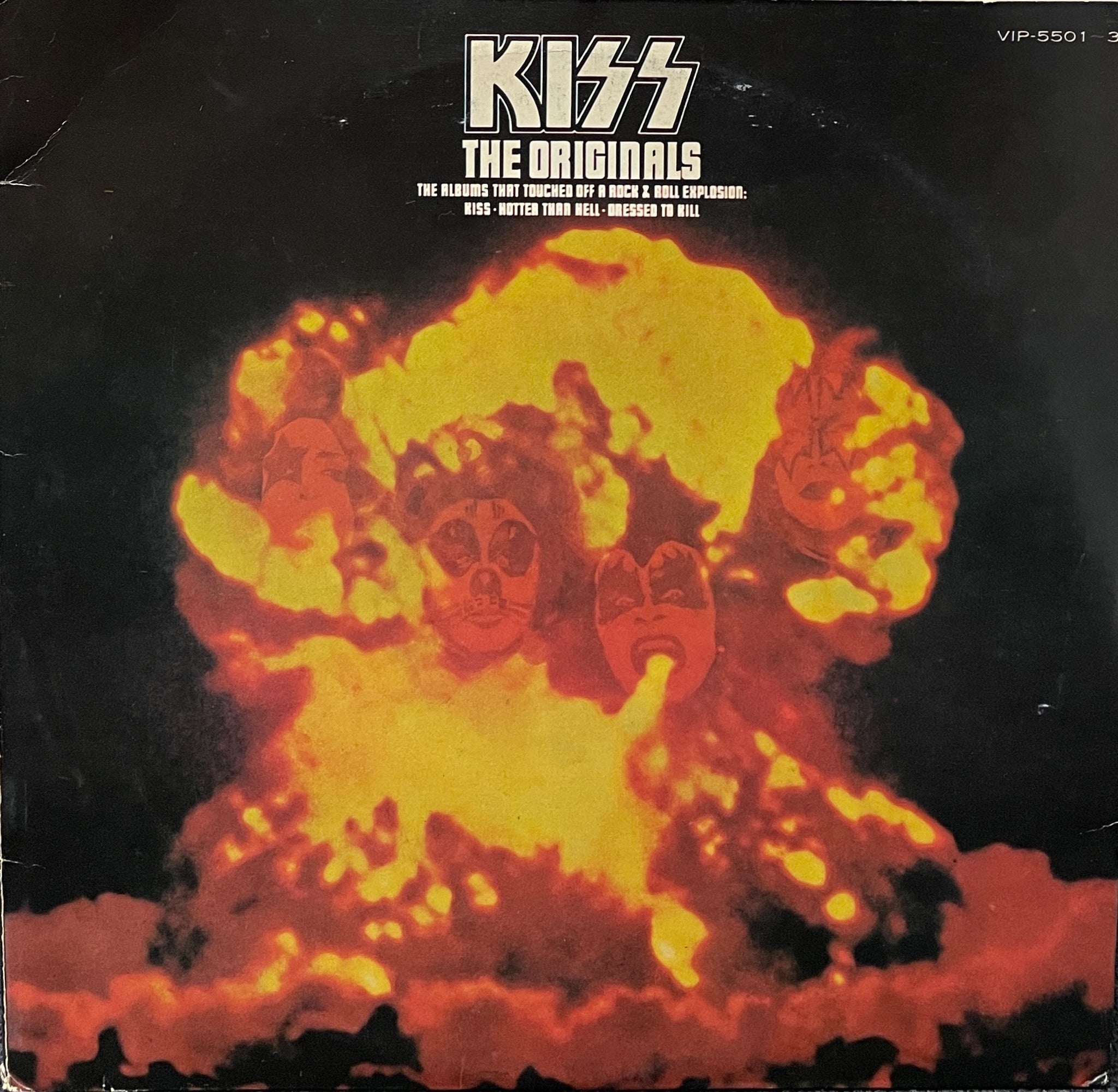 KISS / The Originals (地獄の全貌) Casablanca, VIP-5501-3 LP