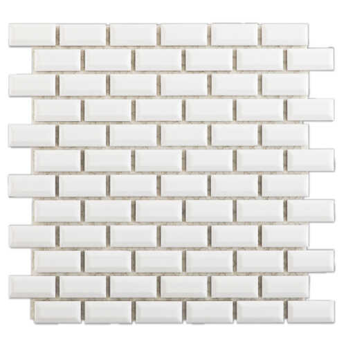サブウェイ-モザイク SWM-1B /白 | タイル販売の専門サイトならタイル