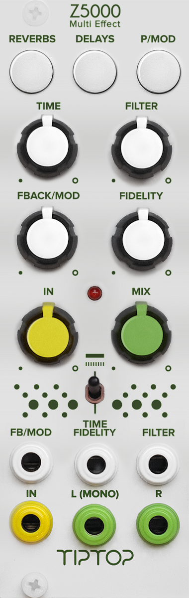 ZVERB - ECHOZ - Z5000 - Tiptop Audio