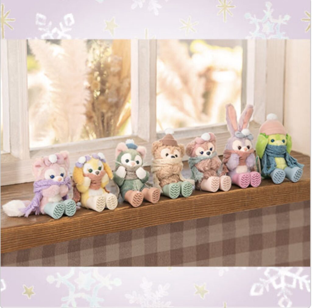 ダッフィー新グッズ2024冬はリーナベルのクリスマスとステラルー