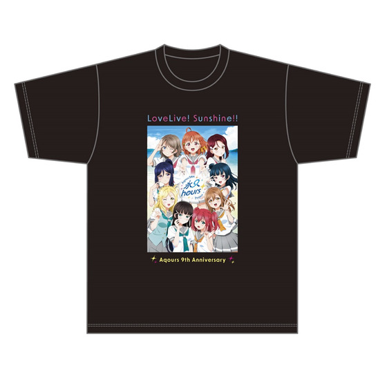 ラブライブ！サンシャイン!! 浦の星女学院購買部 Aqours 9周年 Tシャツ