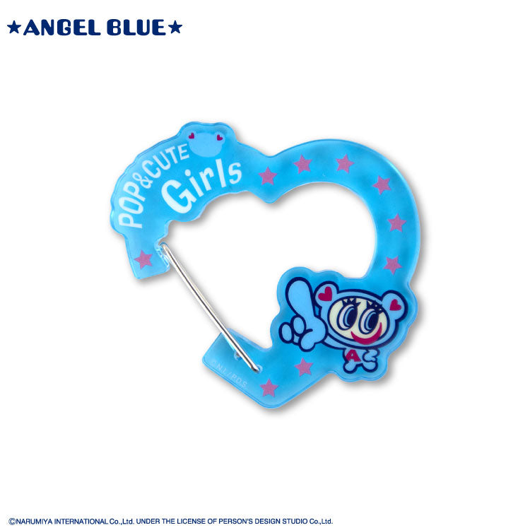 ANGEL BLUE DAISY LOVERS コラボ アクリルカラビナ – サンキューマート