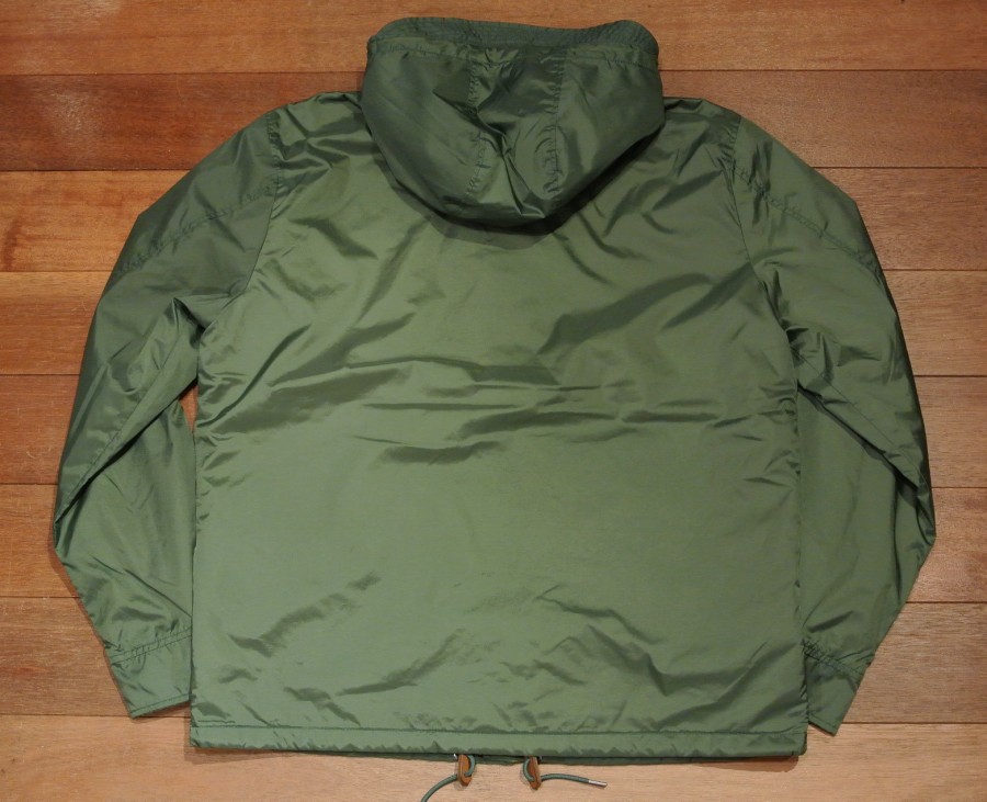 ポロラルフローレン コーチジャケット 脱着可能フードつき 【Green / L