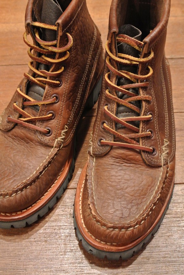 EXCELLENT USED) YUKETEN ユケテン モカシンブーツ(US 8-E)クロム