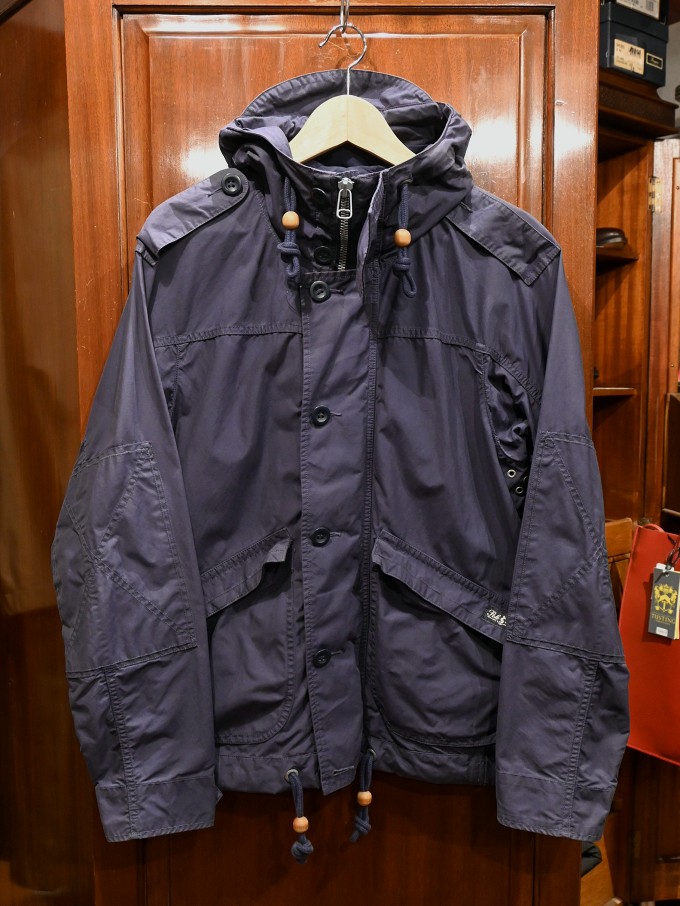 USED)ポロラルフローレン コットン×ナイロン フードジャケット