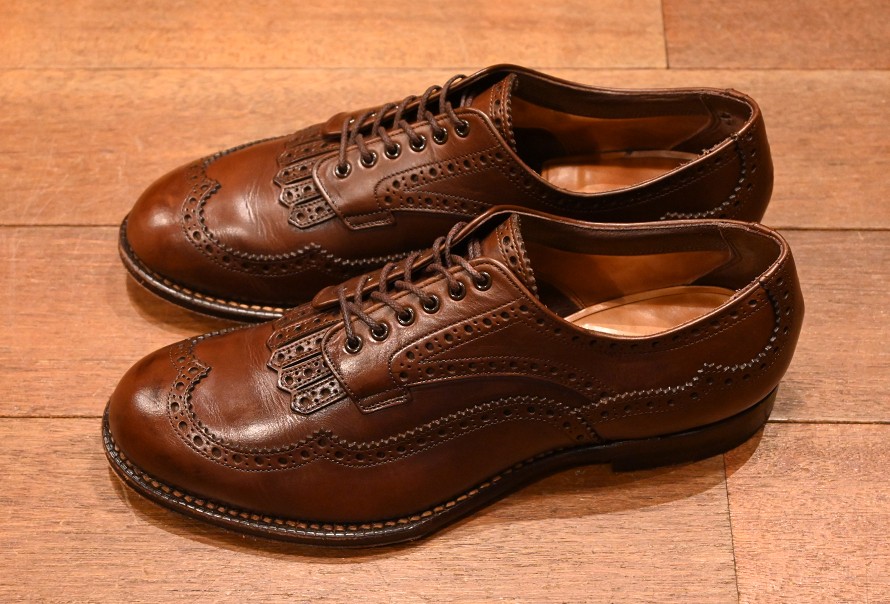 USED) foot the coacher フット ザ コーチャー W WING SHOES ウイング