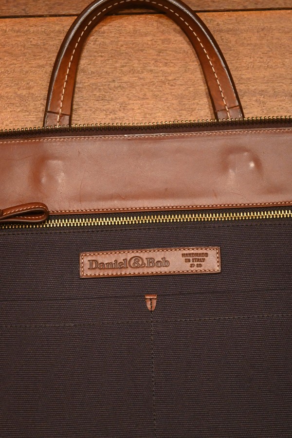 EXCELLENT USED) Daniel&Bob ダニエル＆ボブ TAKU レザー ブリーフ