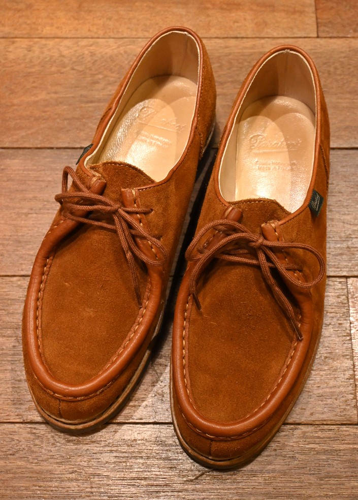 EXCELLENT USED) PARABOOT MICHAEL パラブーツ ミカエル スウェード
