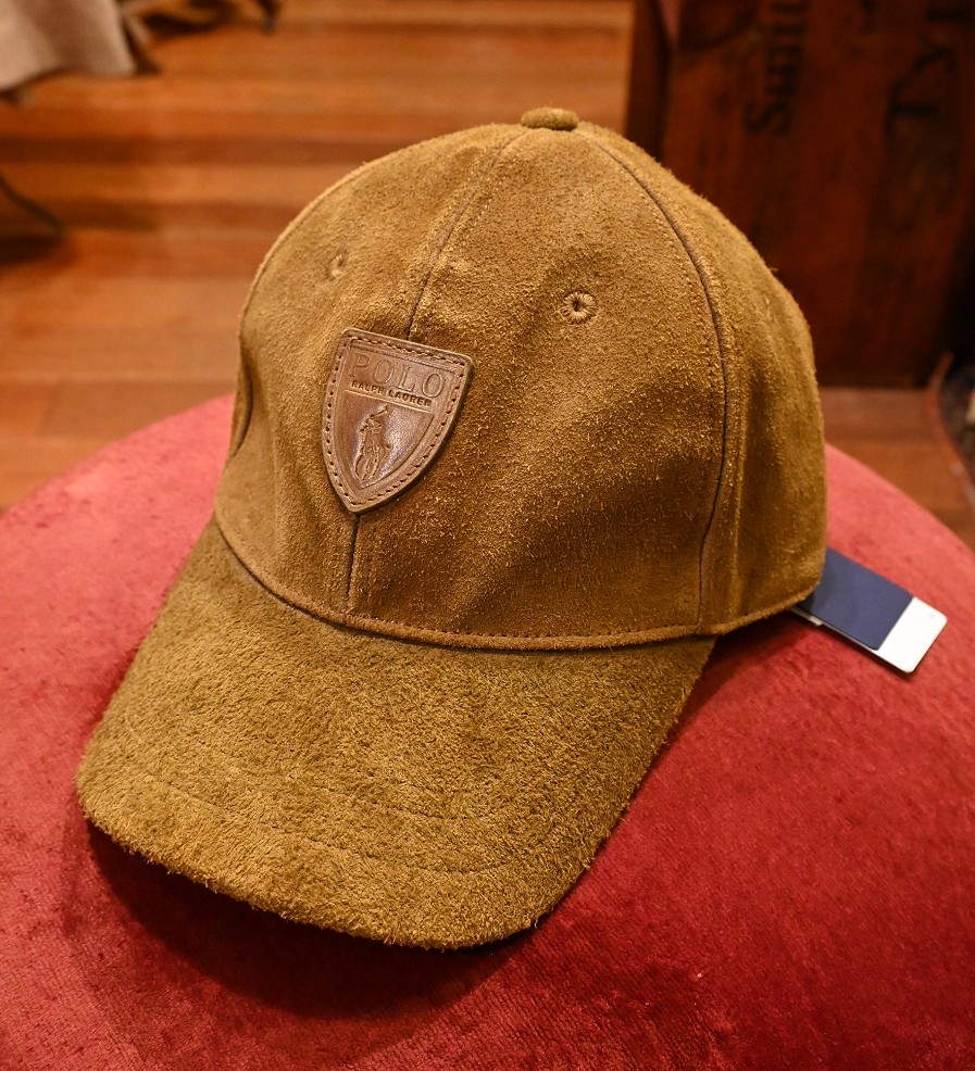 タグ付き未使用品 Polo Ralphlauren ポロラルフローレン スウェード