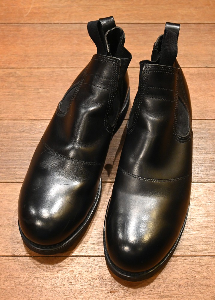 2000 U.S NAVY サイドゴアブーツ MOLDER BOOTS ADDISON SHOE COMPANY