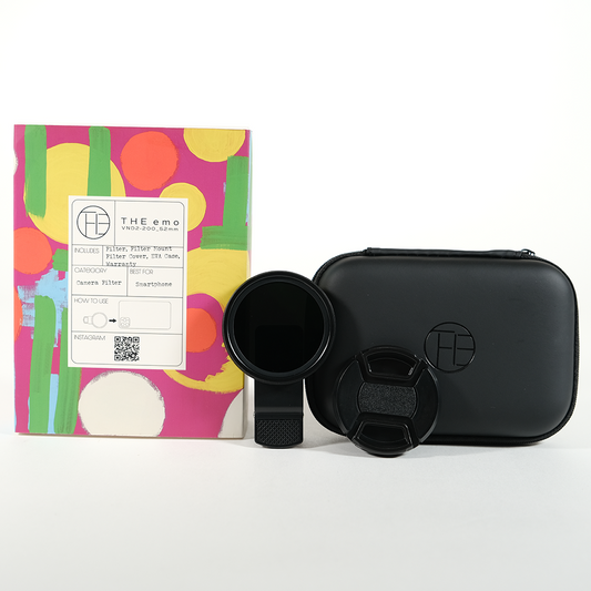 スマホ撮影を趣味にする】THE emo_スマホカメラ用レンズフィルター