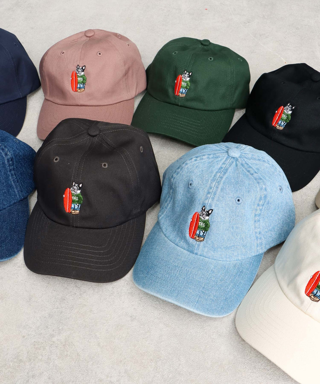 TES BUHI SURFER EMB LOW CAP / キャップ – TES | THE ENDLESS SUMMER