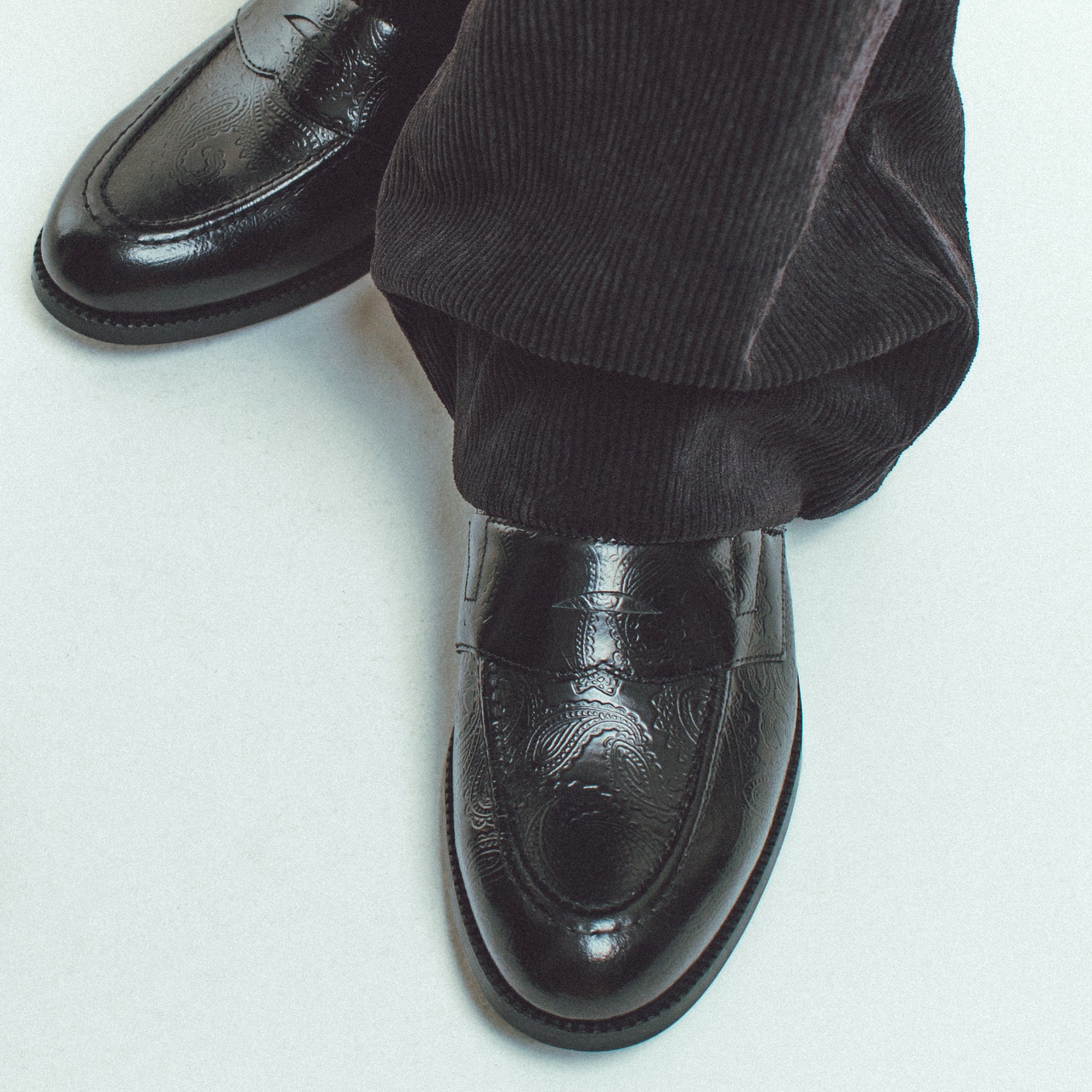 THE KENFORD FINESHOES Official Mail Order MENS COIN LOAFERS/BLACK