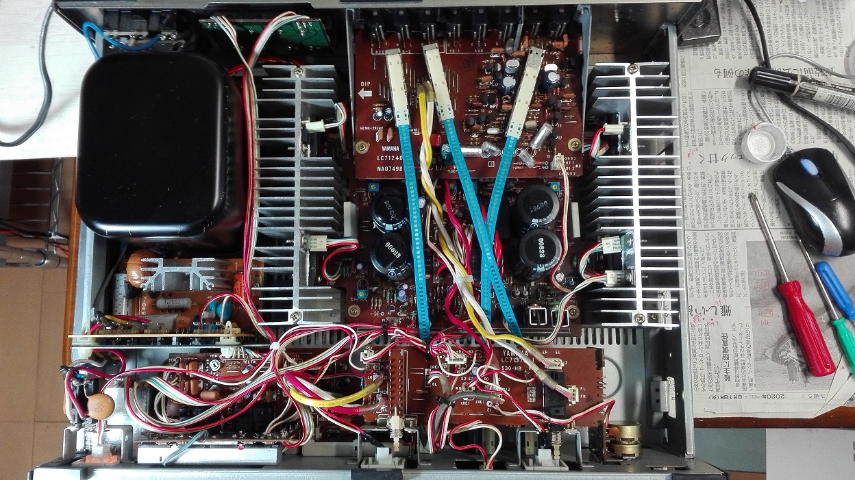 YAMAHA A-7 弐号機 [2]：◇ゆる～いオーディオ修理の追憶（その27